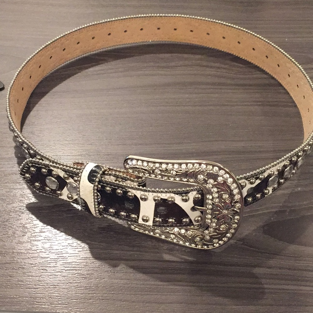 Leather Cowgirl Belt 40” Long